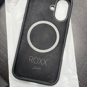 iPhone 16 - Black MagSafe-Compatible Phone Case with Ring